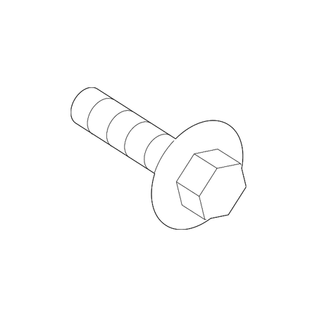 Genuine OE Mercedes-Benz Step Bumper Bolt - 910105-012033