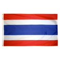 thumbnail image 1 of 4 ft. X 6 ft. Nyl-Glo Thailand Flag, 1 of 1