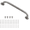 Brushed Nickel, variant on AUKTOPT Oil Rubbed Bronze Bathroom Shower Grab Bar, Home Care Bath Handrail (12 Inch)