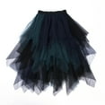 thumbnail image 1 of Douhoow Women Tulle Skirts High Waist Mesh Tiered Layered Skirt Fairy Ballet Skirt, 1 of 7