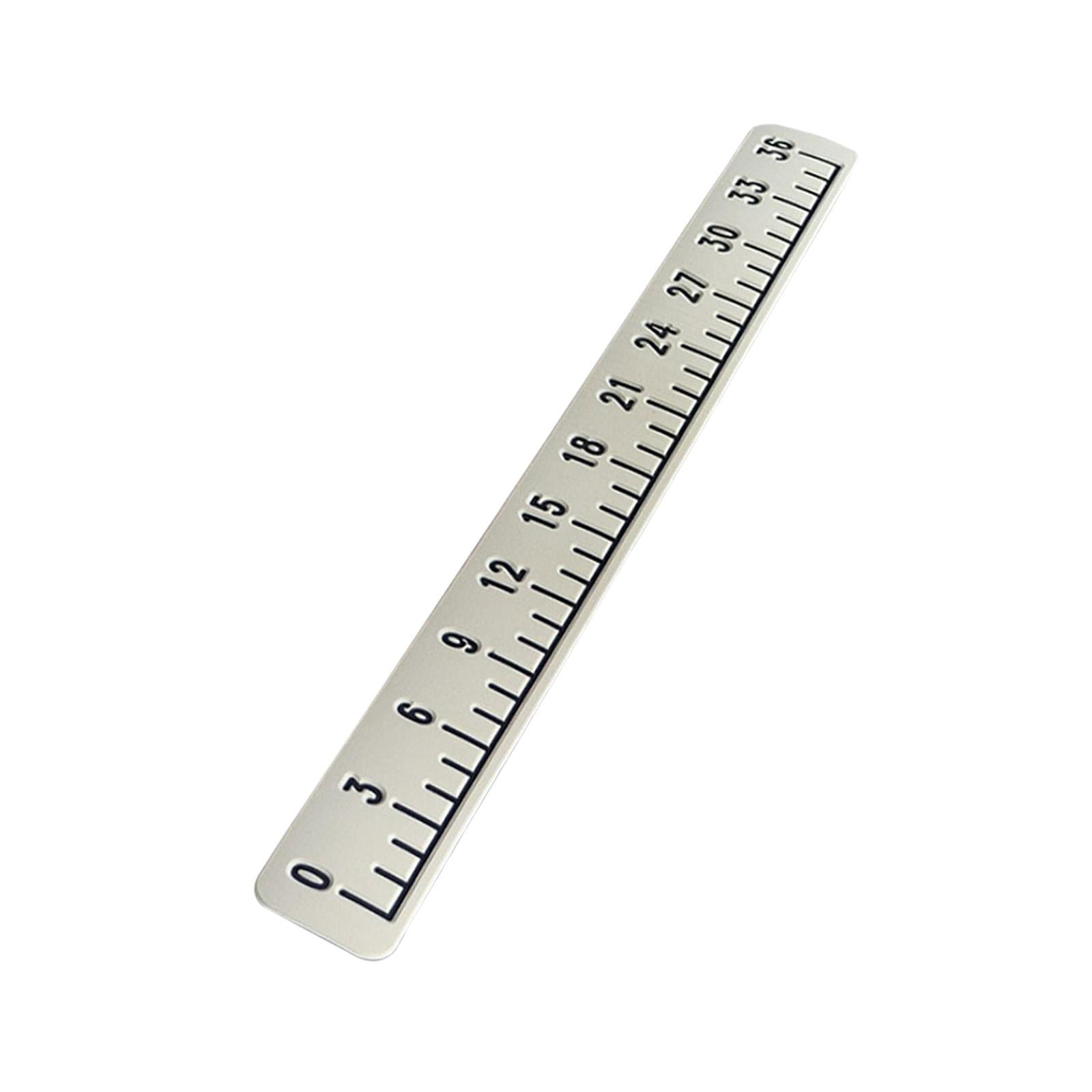 Westcott Yardstick Ruler, 36, Aluminum, Matte Finish, Imperial, for  Office, Silver, 1-Count