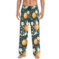 thumbnail image 7 of FORMRS Mens Pajama Pants with Pockets Soft Cotton Sleepwear Lounge Bottoms, Sizes S-2XL, Green Oranges, 7 of 7