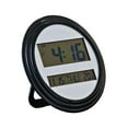thumbnail image 2 of Home Trends Black Digital Wall Clock, 2 of 4