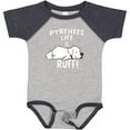 thumbnail image 3 of Inktastic Pyrenees Life is Ruff Great Pyrenees Boys or Girls Baby Bodysuit, 3 of 5