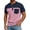 Pink, variant on hlysgo Men's Henley Shirts Short Sleeve Button T-Shirts Casual Summer Classic Color Block Tee Top with Pocket Gray,3xL
