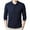 Navy, variant on JURANMO Men's Big and Tall Polo Shirts Soft Slim Fit Knit Long Sleeve Sweaters Casual Solid Color Business Tops Lightning Deals Green XXXXL