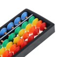thumbnail image 2 of Plastic Abacus Calculator Plastic Abacus Math Learning Educational Toys for Children Calculation Colorful Beads Plastic Kid'sMath, 2 of 5