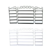 5 Layers Durable Metal Wire Nail Polish Display Organizer Wall Rack Hold 120 To 180 Bottles Nail Art Manicure Show Tool