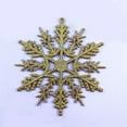 thumbnail image 2 of Glitter Snowflake Ornament, Ongmies Snowflake Ornaments with Glitter Finish - Multi-Color Shimmering Decor for Crafts, Christmas Decorations Indoor, 2 of 9