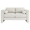 thumbnail image 5 of Modway Visible Boucle Fabric Loveseat in Ivory, 5 of 9