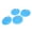 Blue, variant on Nieyigj 4 Pcs Inflatable Boat D-Ring Pad Patch PVC Marine Stainless Steel Buckle for Kayak Canoe Stand Up Paddle Board, 3.15 inches / 8 cm, Blue Replacement Accessory