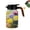 D, variant on Vintage Floral Insulated Teapot with Infuser, 1500ML Stainless Steel Thermal Carafe, Artistic Floral Pattern Tea Pot for Loose Leaf Tea, 50oz
