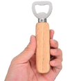 thumbnail image 3 of 1pcs Wooden Bottle Openers Handle Bartender Bottle Opener (wood), 3 of 4