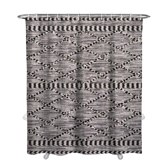 Tribal Vintage Shower Curtain 72x84 Inches Boho Style Polyester Quick Dry Bathroom Decor Ethnic