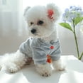 thumbnail image 5 of Christmas Fashion Pet Sweatshirt 2024 new Padded Warm Bearded Christmas Dog Sweaters for Small Dogs Girl Santa Sweatshirt Cute Dog Clothes Clothes for Dogs Dog Clothes for Medium Dogs Girl Extra Sma, 5 of 9