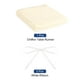 thumbnail image 3 of Camino de mesa de Gasa Unique Bargains 28 x 120 pulgadas rústico Beige blanco, 3 of 6