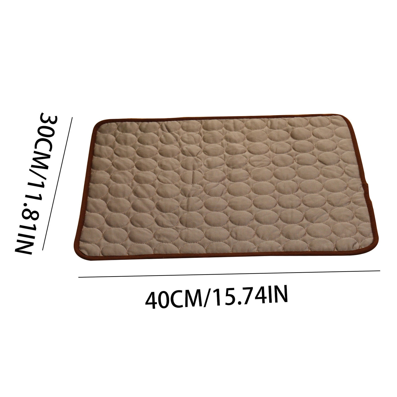 Pet Summer Ice Silk Cooling Mat Self Activating, Pressure Activated Chill Pad for Dogs and Cats, No Electricity Needed Cool Mat for Kennel and Home, Joint Relief Pet Cool Sleeping Pad