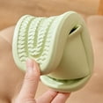 thumbnail image 6 of RKSTN Green Slippers for Women and Men Thick Soled Cushioned Bathroom Shower Shoes Non Slip House Slippers Lightweight Soft Sole Beach Sandals, 6 of 9