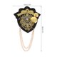 thumbnail image 5 of unbranded 1Par Epaulettes Vintage Para Estilo Retro Con Único Y, 5 of 6