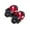 Red, variant on Pair CNC Aluminum Front Fork Cup Motorcycle Shock Drop Resistance Red