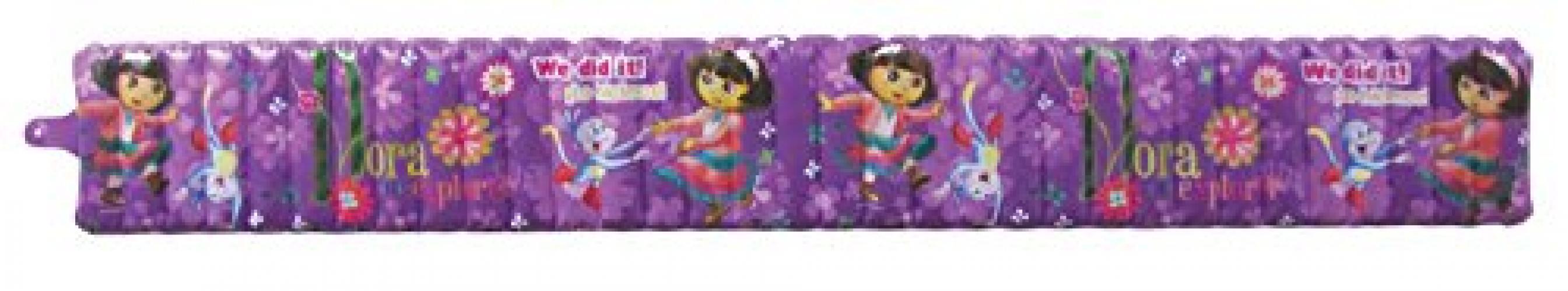 Nickelodeon Dora The Explorer Inflatable Safety Bathtub Bumpers, Purple