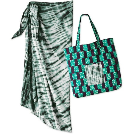 Gahaya Links for Full Circle Exchange 2-Piece Sarong and Fabric Tote Bag