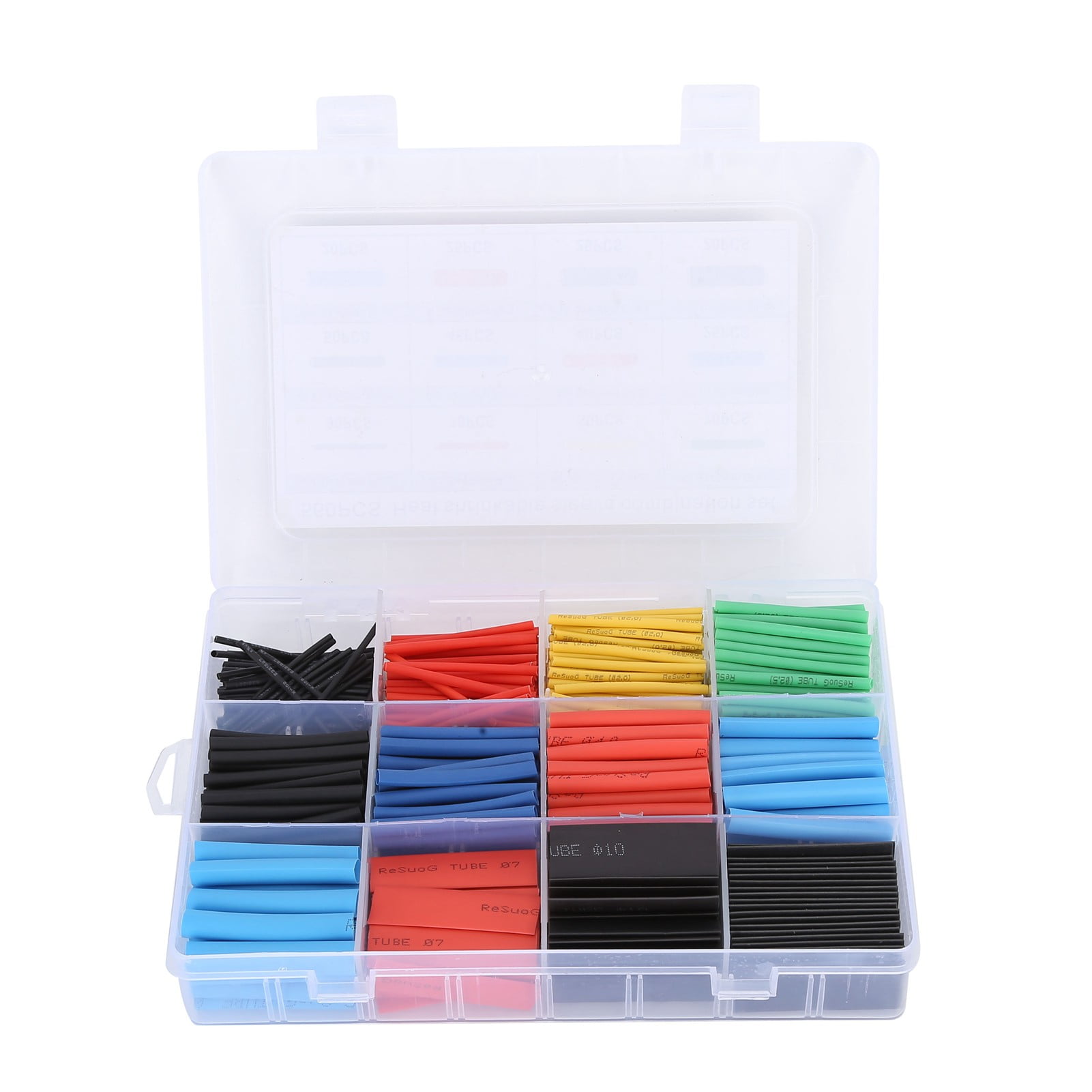560PCS Heat Shrink Tubing 21, Electrical Wire Cable Wrap Assortment