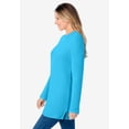 thumbnail image 5 of Woman Within Plus Size Long-Sleeve Crewneck Soft Waffle Knit Thermal Shirt, 5 of 6