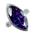 thumbnail image 1 of Purple Zircon Rings Zircon Ladies Rings Jewelry Birthday Proposal Bride Engagement Party RingsThe Best Gift for A Loved One, 1 of 9