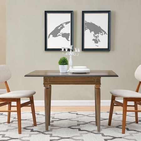 Harper Blvd Lindencrest Burnt Oak Convertible Console To Dining Table Harper Blvd Lindencrest Burnt Oak Convertible Console To Dining Table