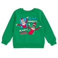 thumbnail image 4 of The Elf on the Shelf Christmas Fleece Sweatshirt and Jogger Pants Outfit Set Little Kid to Big Kid, 4 of 5