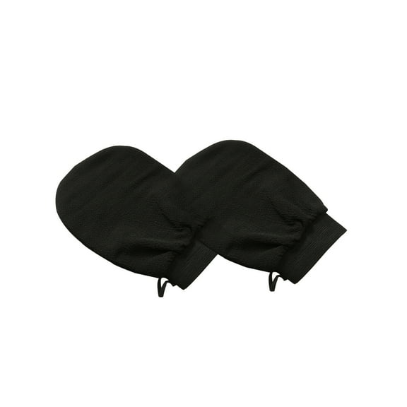 DEKEones Premium Exfoliating Mitt for Body (2pc) – 100% Vegan Viscose Traditional Body Scrub Glove Washcloth