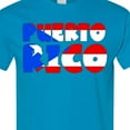 thumbnail image 4 of Inktastic Puerto Rico Flag in Text T-Shirt, 4 of 5