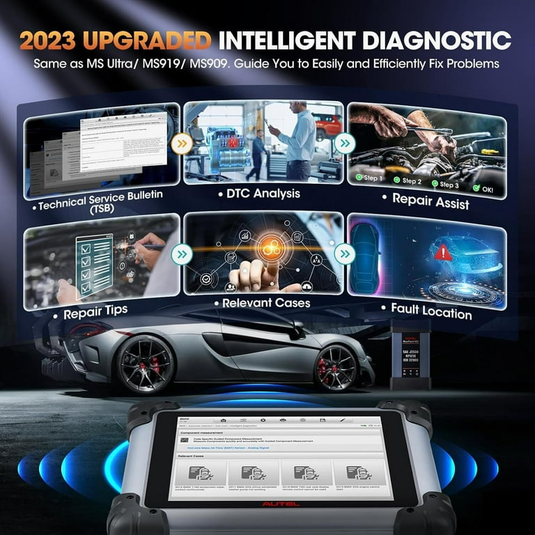 2024 Autel MaxiSys Elite II PRO Intellogent Diagnostic Scanner Upgrade  MK908P II