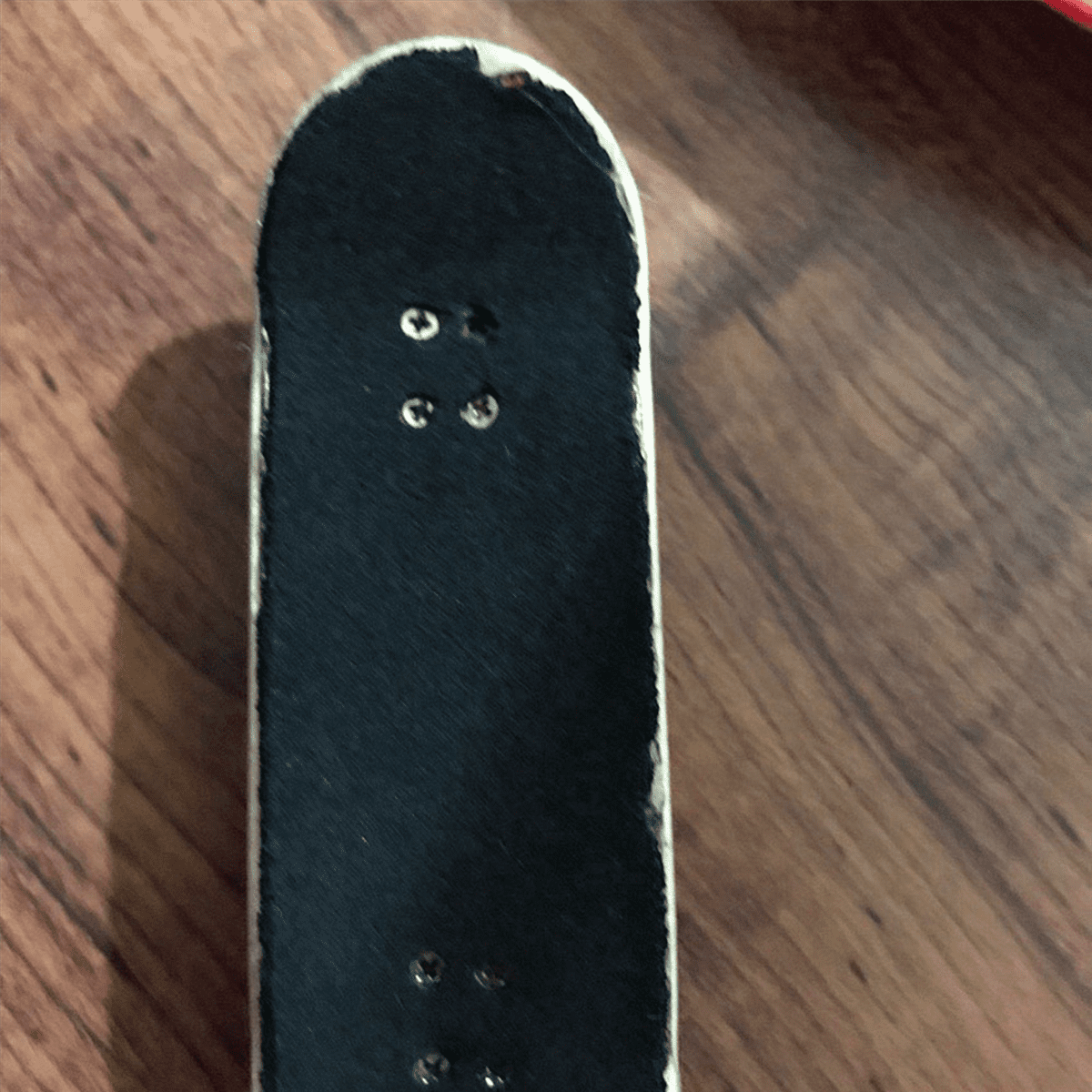 200Pcs/Lot Black Fingerboard Deck Uncut Tape Stickers Black Foam Grip Tape Stickers 38mmx110mm