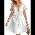 thumbnail image 1 of Vestido Informal de Verano con Cintura Ajustada para Mujer para Vacaciones L, 1 of 8