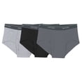 thumbnail image 1 of Trusa Fruit of the Loom para Hombre Trusa Algodón Sustentable Multicolor 3 Piezas Talla G, 1 of 4
