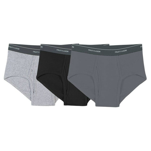 Trusa Fruit of the Loom para Hombre Trusa Algodón Sustentable Multicolor 3 Piezas Talla G