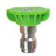 thumbnail image 1 of Punta de boquilla de pulverización de lanza de lavado a presión de conexión rápida de 1/4 pulgadas (verde), 1 of 4
