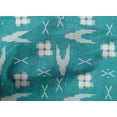 thumbnail image 4 of oneOone Cotton Poplin Fabric Arrow Sign & Check Kasuri Print Fabric BTY 56 Inch Wide, 4 of 4