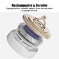 thumbnail image 3 of Guirlandes Lumineuses de Camping Portatives pour l'Extérieur, Lumière Enroulable de Camping, Lanterne Rechargeable Étanche pour Urgence, Cour, Randonnée, 3 of 6