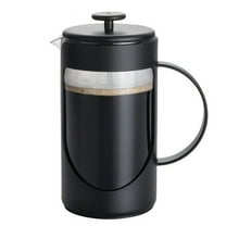 BonJour Coffee 8 Cup Unbreakable Plastic French Press, Ami-Matin, Multicolor