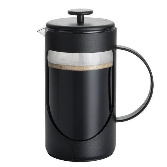 BonJour Coffee 8 Cup Unbreakable Plastic French Press, Ami-Matin, Multicolor