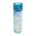 thumbnail image 2 of Mainstays Plastic Doublewall Water Bottle Aqua, 2 of 3