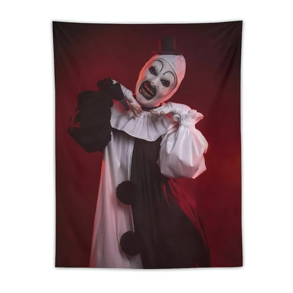Art The Clown Tapestry Wall Hanging, Elegant Wall Hanging Tapestries Wall Art for Bedroom Decor, Outdoor, Parties 30"x40"