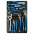 thumbnail image 4 of CHANNELLOCK V-Jaw Pliers and Wrench Set, Includes 3 V-Jaw Tongue & Groove, 1 Long Nose, 1 Diagonal Cutting, 1 Linemen's, 1 Slip Joint, 1 Wrench, 8 pieces (GS-28), 4 of 4