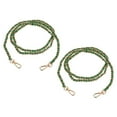 thumbnail image 1 of Correa de Cadena para Bolsa Uxcell [2Pcs] - 47.2 Pulgadas Correas de Bolsa Cruzada de Metal para Uso en Bolsa y Bolsa Cruzada y Bolso de Mano - [Dorado Claro y Verde Claro], 1 of 6