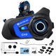 thumbnail image 1 of Intercomunicador Audífonos BLOOSOM Bt5.1 para casco 1500m IP67 FM negro/azul, 1 of 4
