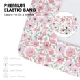 thumbnail image 2 of Plushii Crib Sheets for Baby Boys Girls 4 Pack, 28"x 52" Extra Soft Microfiber Crib Sheet Set for Standard Crib & Toddler Mattress Pad, Floral, 2 of 4