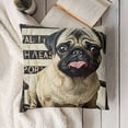 thumbnail image 3 of YINGXI It's Glitter Throw Pillow Cover - It's NOT Dog Hair, Dog Decor, Funny Pillowcase, Gift for Dog Lovers, Sofa Bed Living Room Home Decoration, Pillowcase 24x24in, 3 of 5